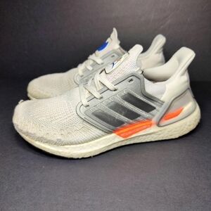 Adidas NASA x UltraBoost 20 White Silver Metallic Women Running Shoes Size 6.5